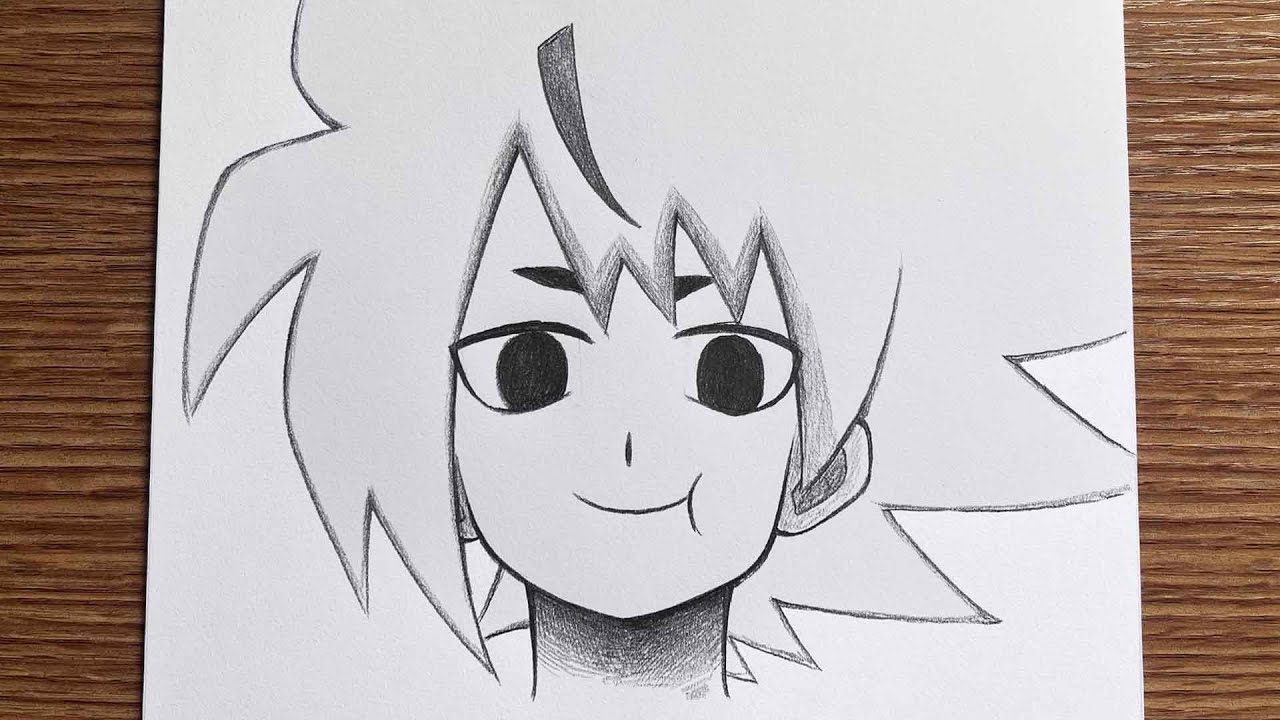 How to draw Free De La Hoya step by step | Easy anime sketch for beginners