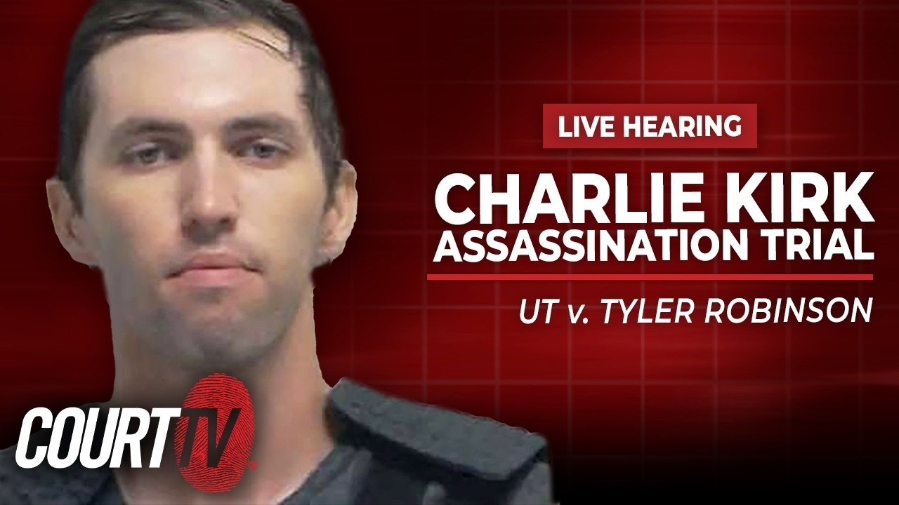 LIVE HEARING: UT v. Tyler Robinson | Charlie Kirk Assassination Trial