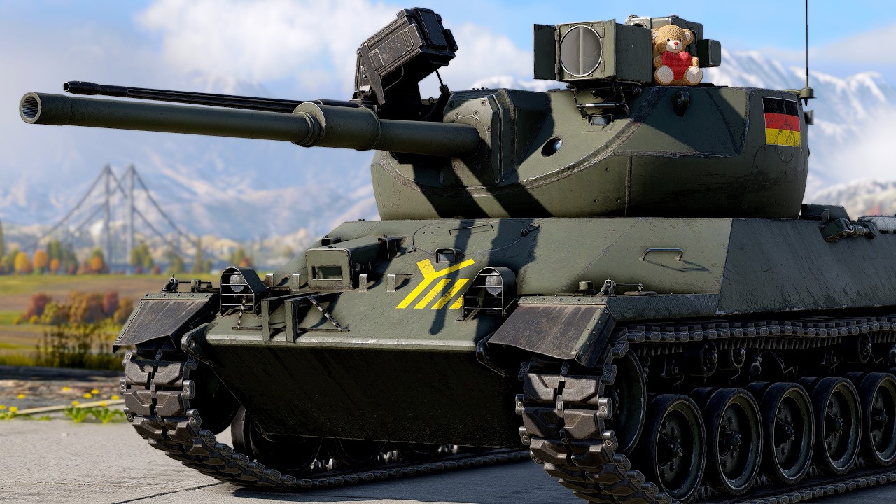 This is totally fine.. not broken at all || Turm 3 in War Thunder