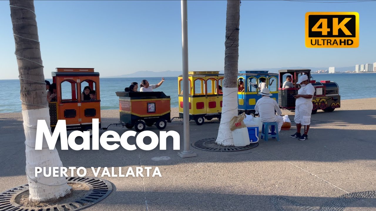 Puerto Vallarta Malecon December 2021- Walk With Me
