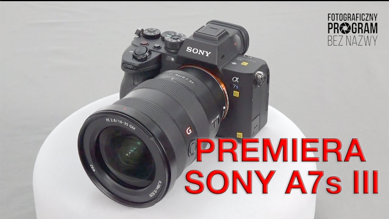 Sony A7 sIII - nowy pełnoklatkowy bezlusterkowiec - premiera.