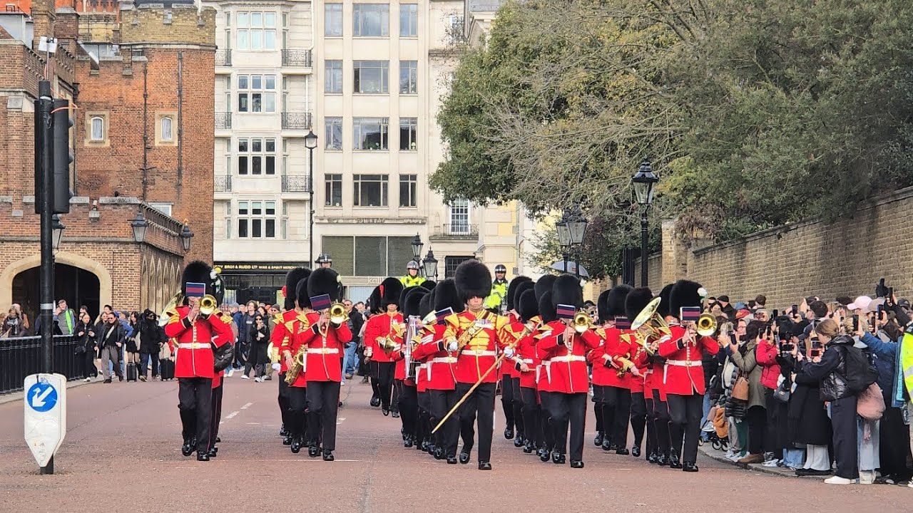 Sunday Parade | First Day in Scarlet Tunics | 15/03/2026.