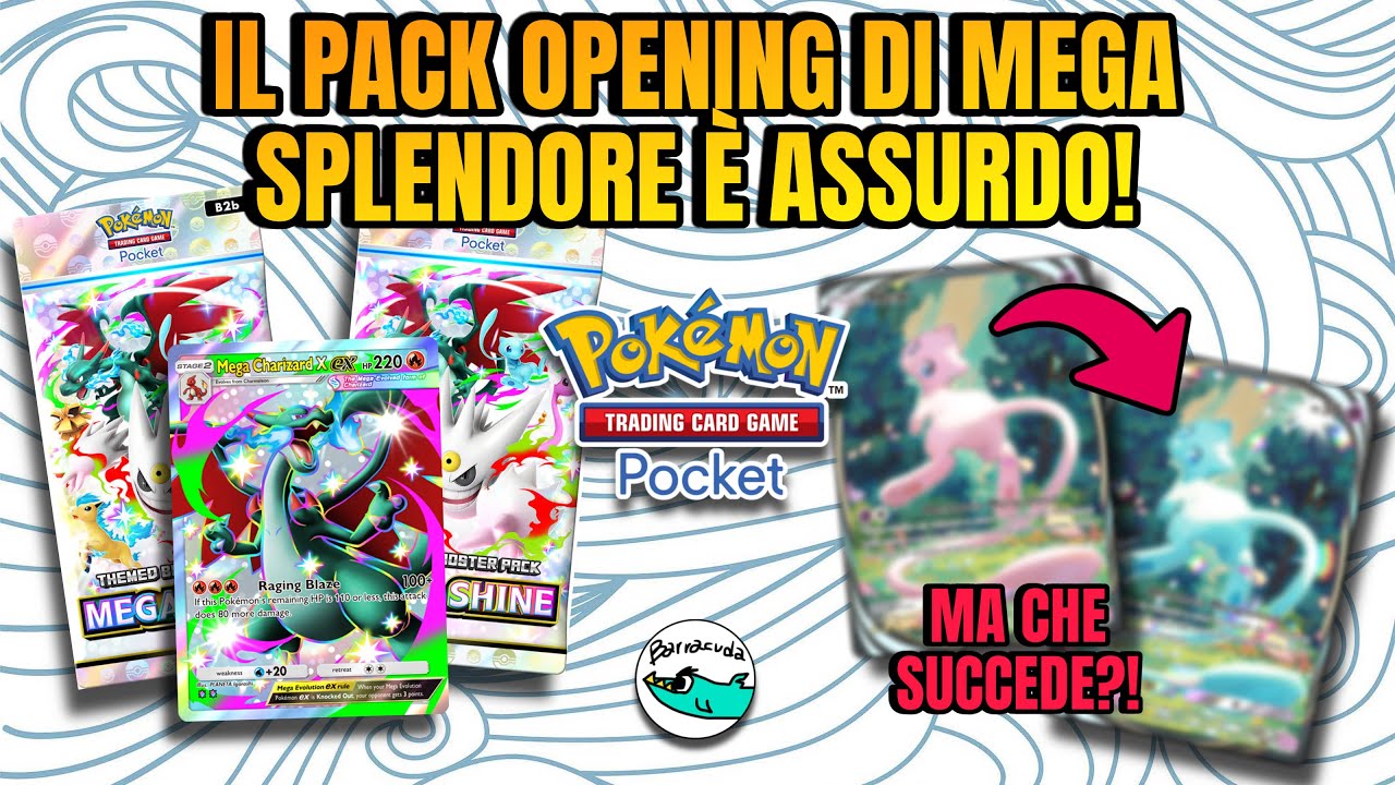 IL PACK OPENING GIGANTE DI MEGA SPLENDORE! MA COSA STO VEDENDO?! Pokemon TCG Pocket!