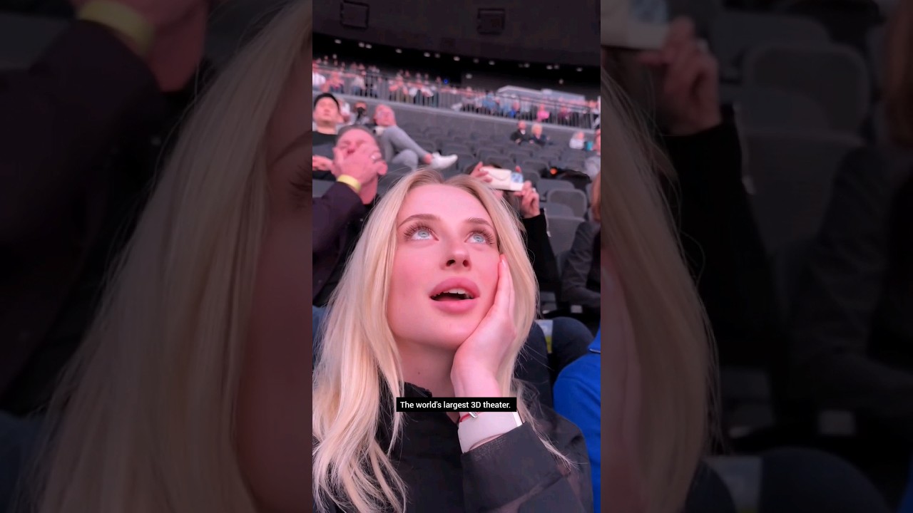 Unveiling the World's Largest 3D Theatre, 🚀🌎🌺  