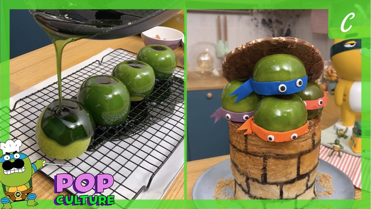 La tarte aux pommes Tortues Ninjas !