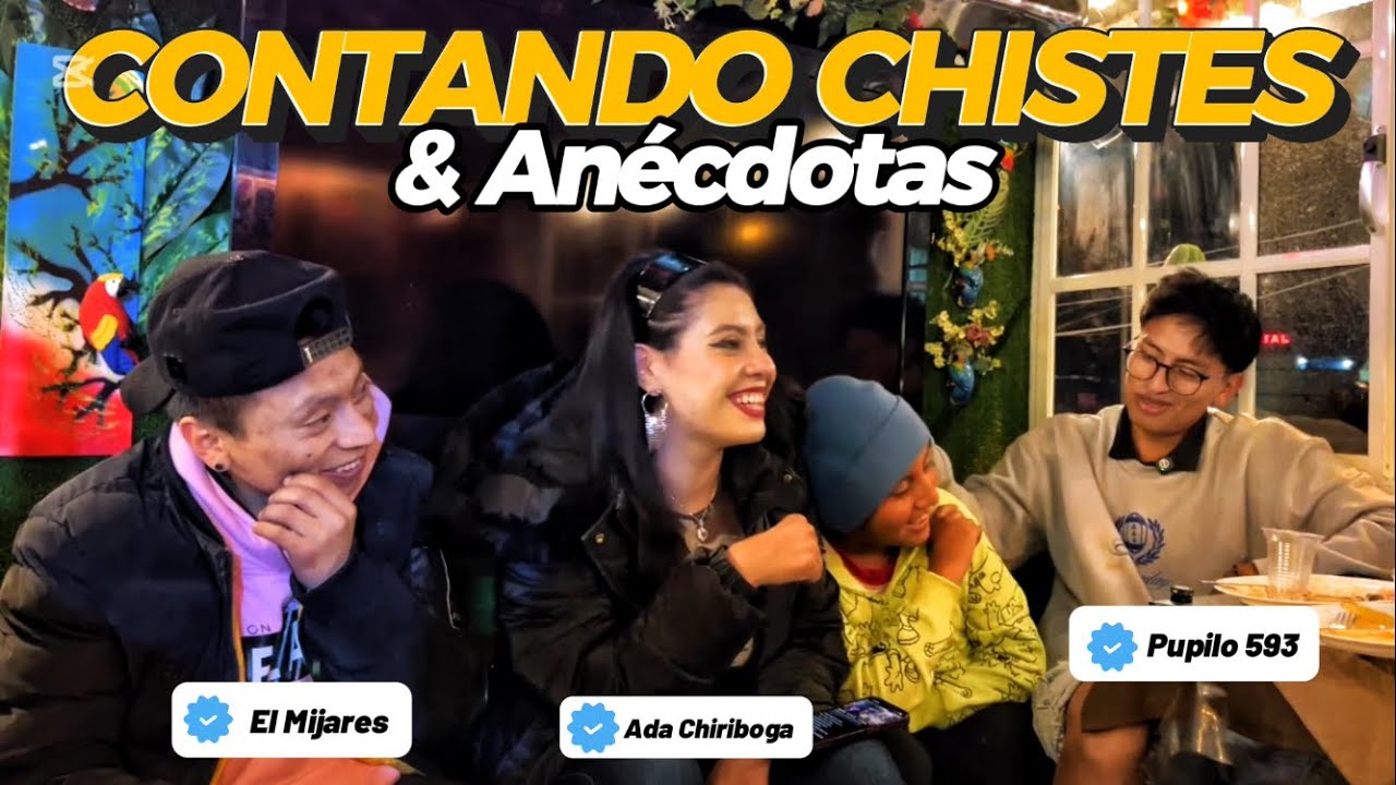 PUPILO CONTANDO CHISTES Y ANÉCDOTAS CON LA JHOIS, EL MIJARES Y ADA. 😂