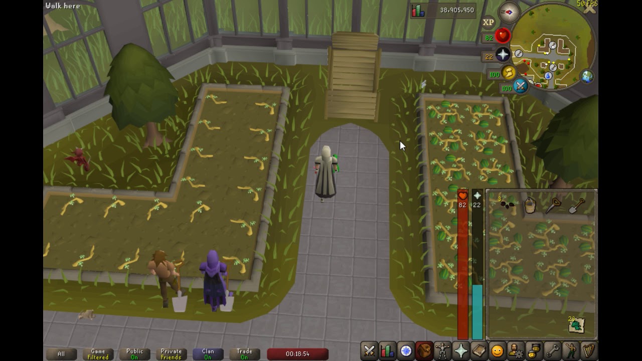 OSRS How to harvest crops and put them in the compost bin at the SAME TIME! (Probably a bug)