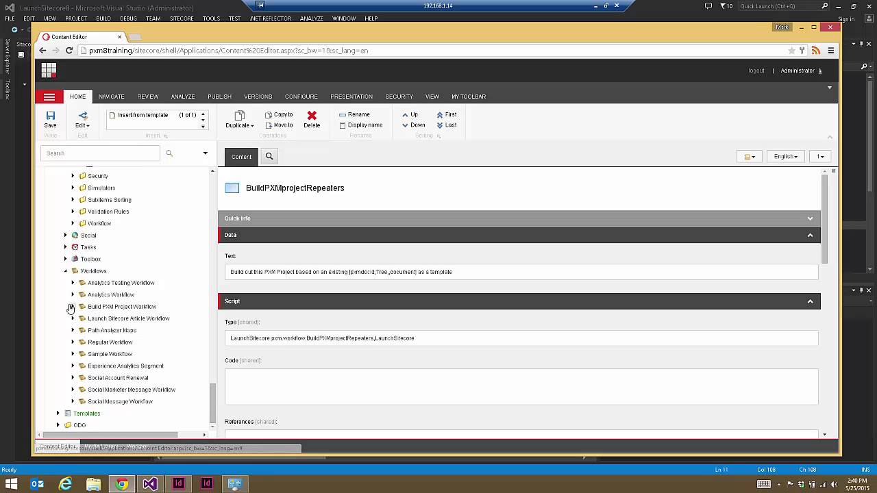 Workflow: Advanced