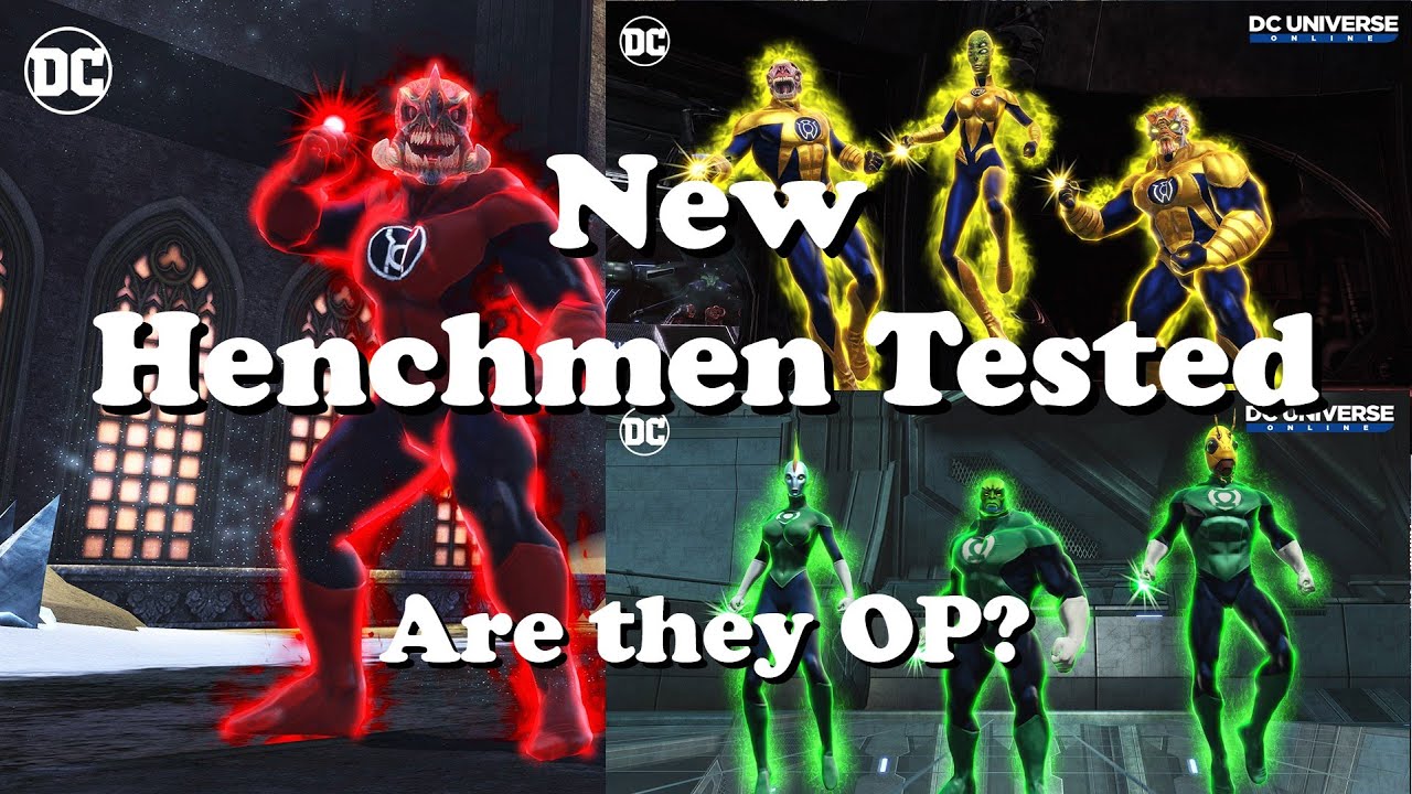 DCUO: New Lantern Henchmen Tested!