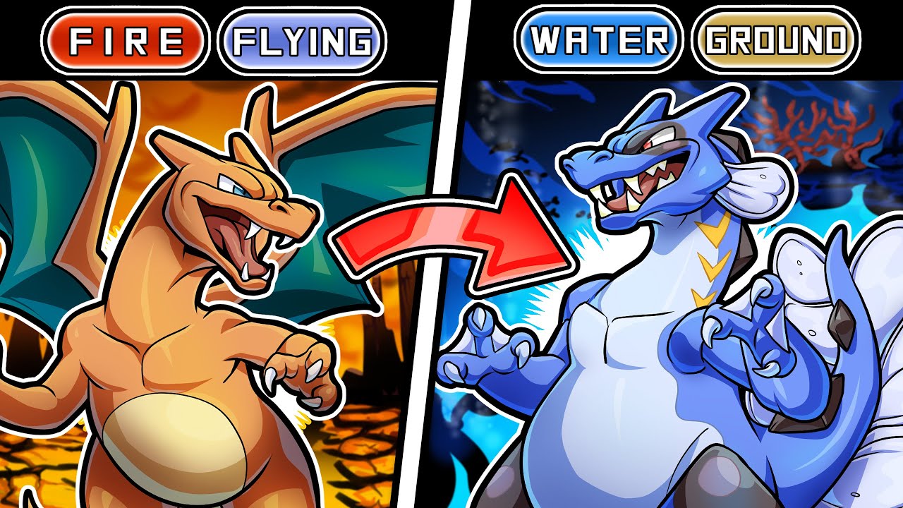 We Made Pokemon The Opposite Typing, Then We Battle!