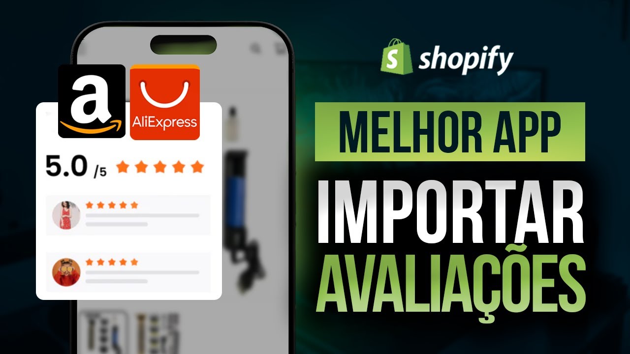 Como Adicionar Avaliação na sua loja Latam Shopify - 2024
