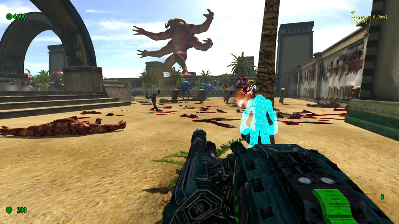 Serious Sam Fusion 2017 PIKD 3000, PIKD 3001 Mod