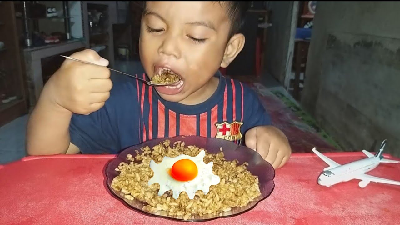 Lucu Zefa belajar memasak 😅