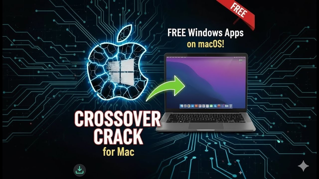 Crossover CRACK for Mac - FREE Windows Apps on macOS!