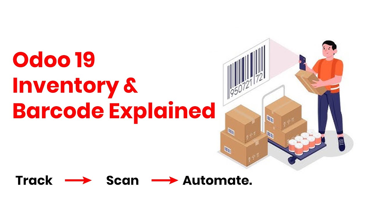 Odoo 19 Inventory & Barcode Management Demo | Smarter Stock Control & Automation