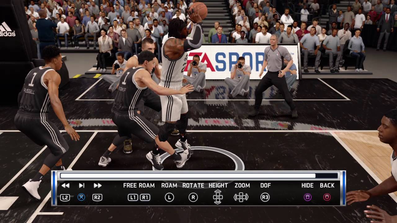 NBA LIVE 16 Godly shot? (glitch)