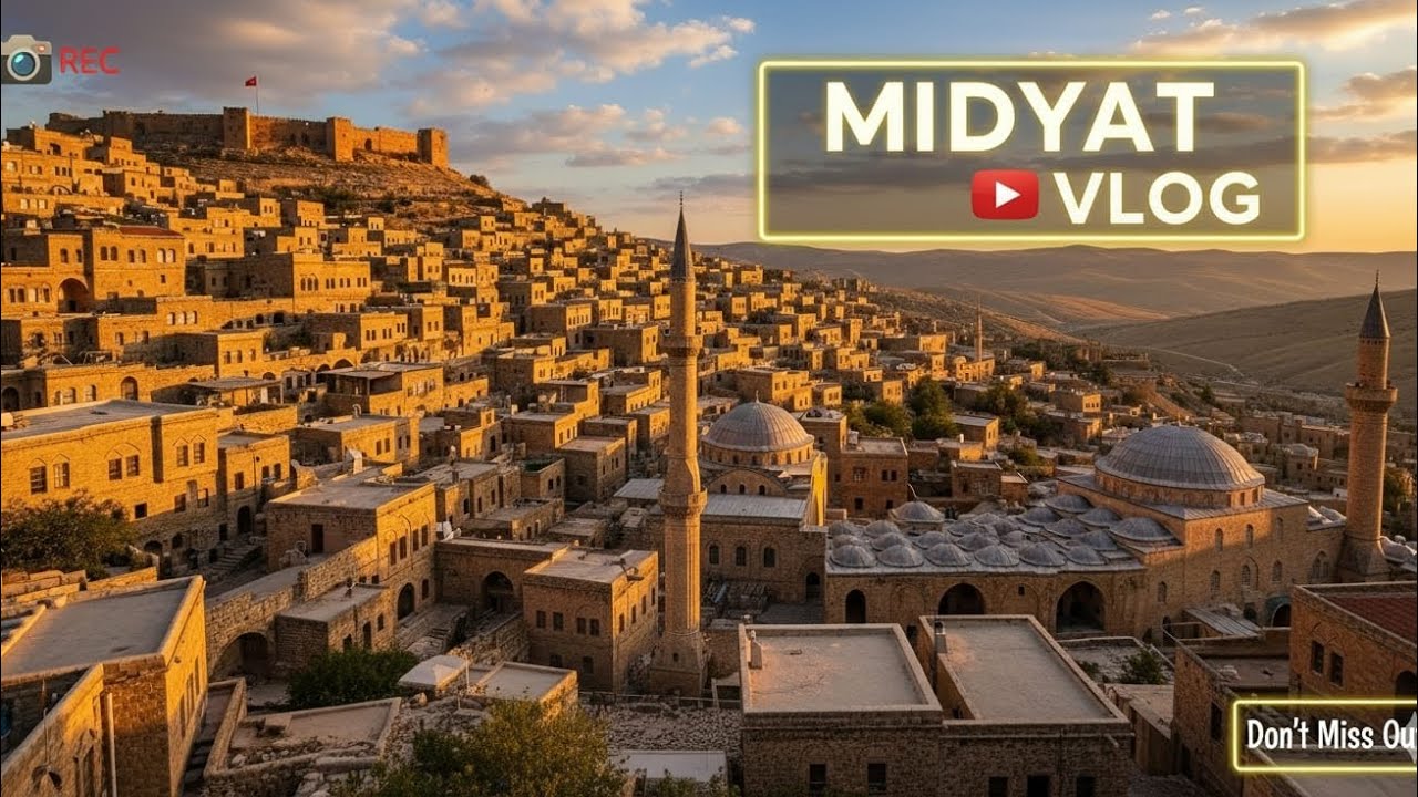 “Midyat Vlog | Midyat Gezisi ve Gezilecek Yerler”