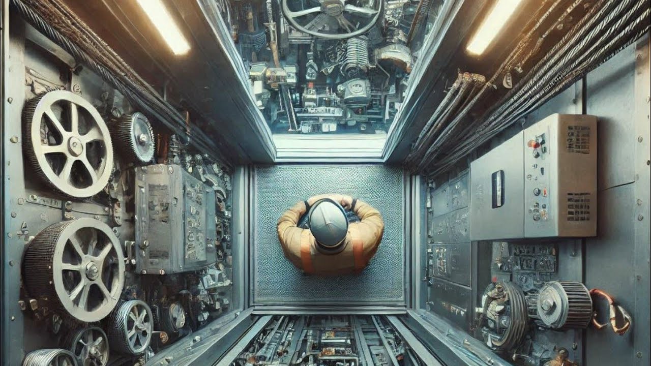 ¿Cómo funciona un ASCENSOR? #Ingeniería