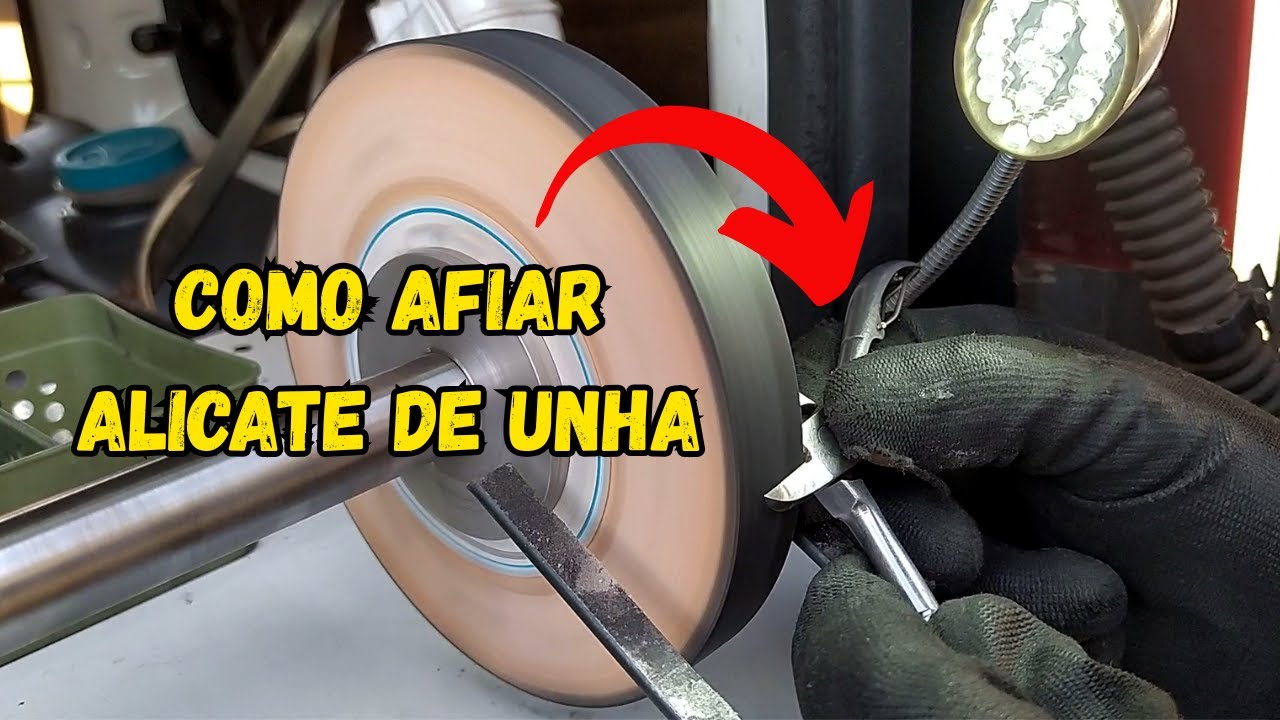 Como Afiar Alicate de Unha