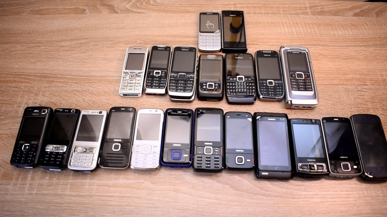 Presenting my Nokia C3, X6, E Series and N series collection