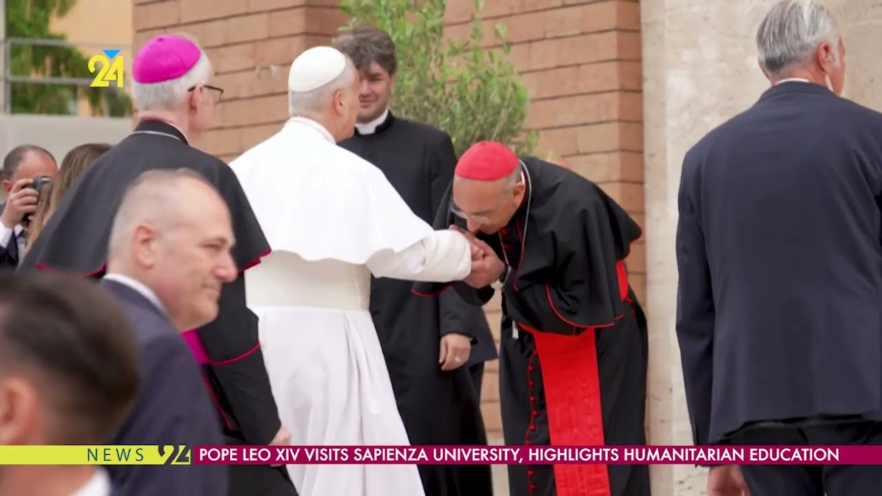 POPE LEO XIV Visits Sapienza University, Highlights Humanitarian Education Efforts