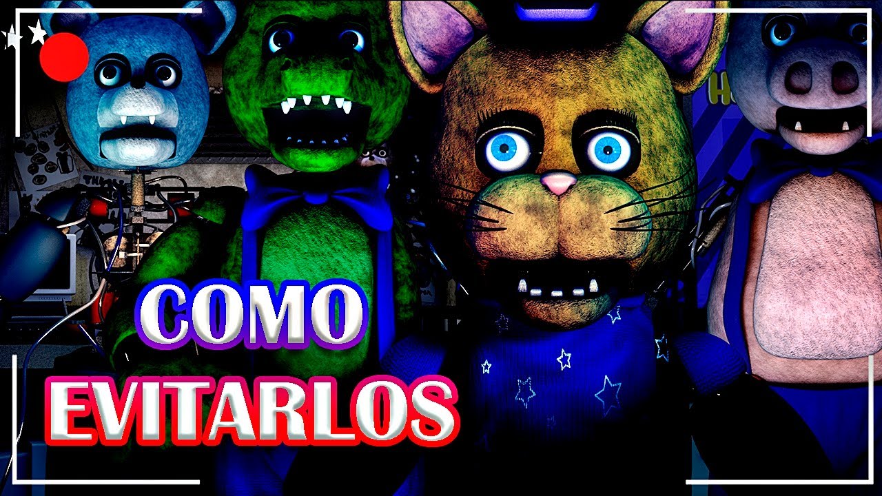COMO EVITAR a los ANIMATRONICOS  de FIVE NIGHTS AT MAGGIE'S 3 REBOOT
