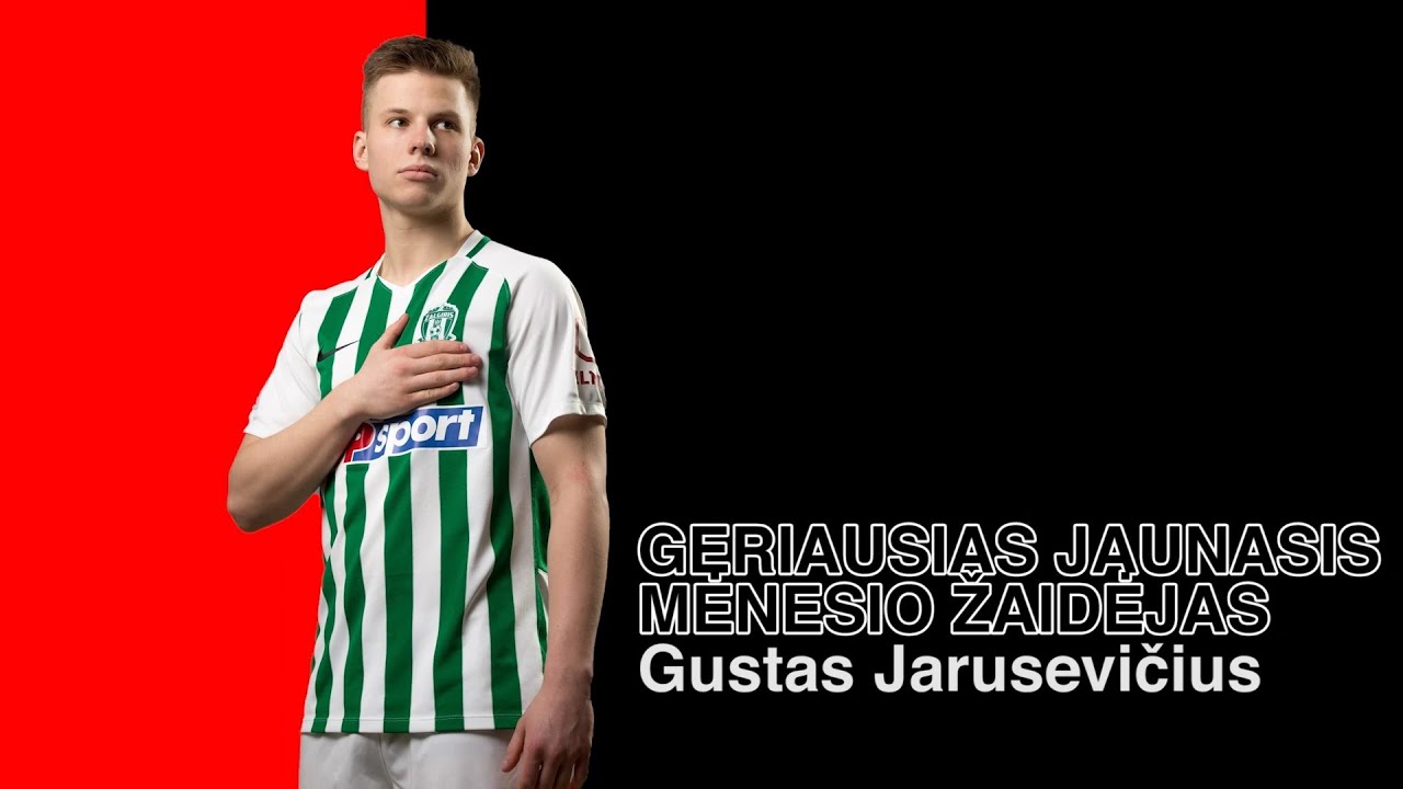 GUSTAS JARUSEVIČIUS // Geriausias Optibet A lygos mėnesio jaunasis žaidėjas
