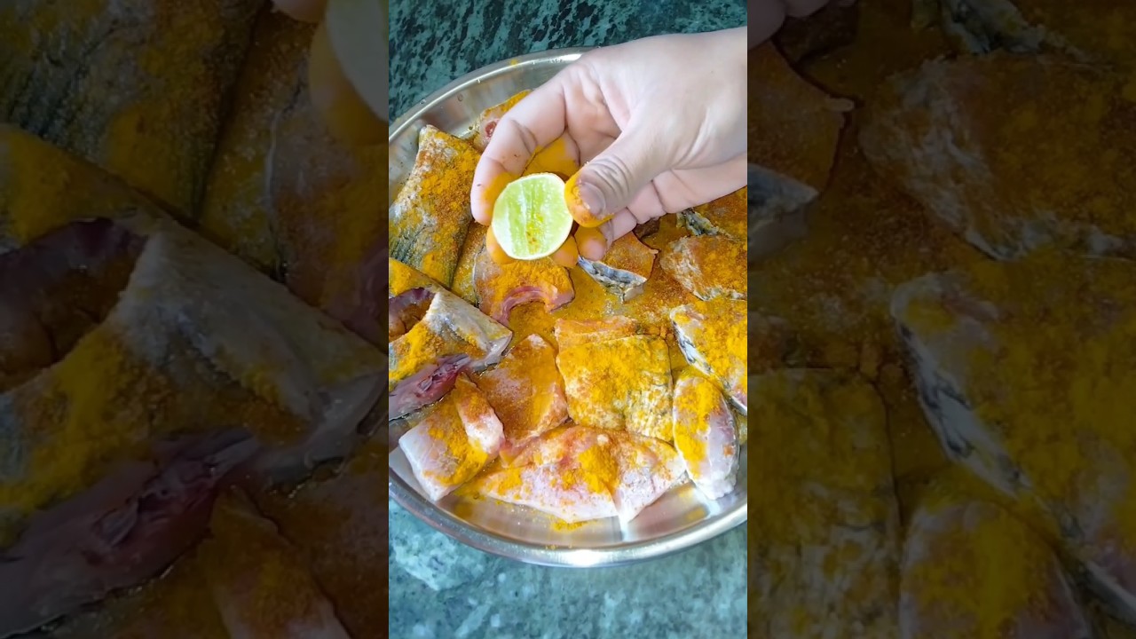 How To Marinate & Season Fish Delicious Flavour |How To Marinate Fish 🐟#shorts #youtubeshorts