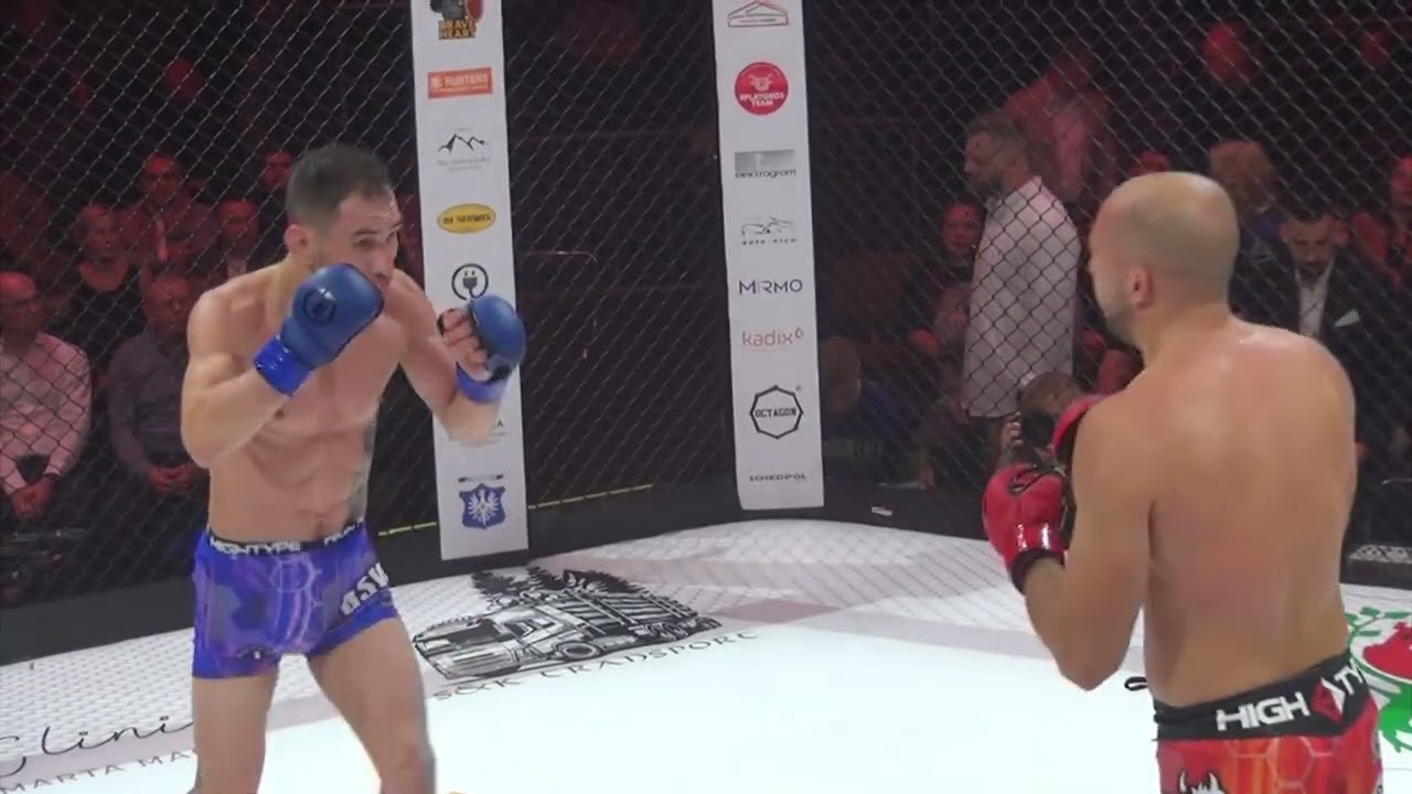 Piotr Górski vs Radosław Matysiak CAŁA WALKA GSW 15 w Międzychodzie