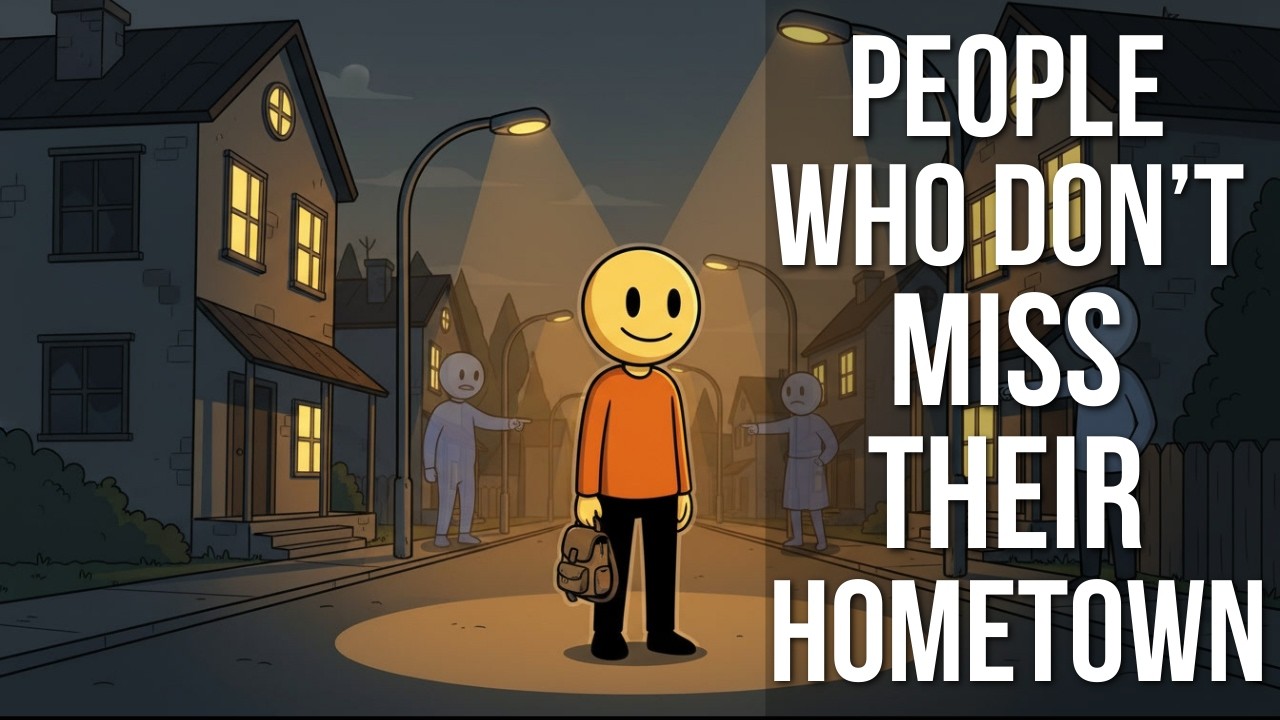 The Psychology Of People Who Don't Miss Their Hometown.