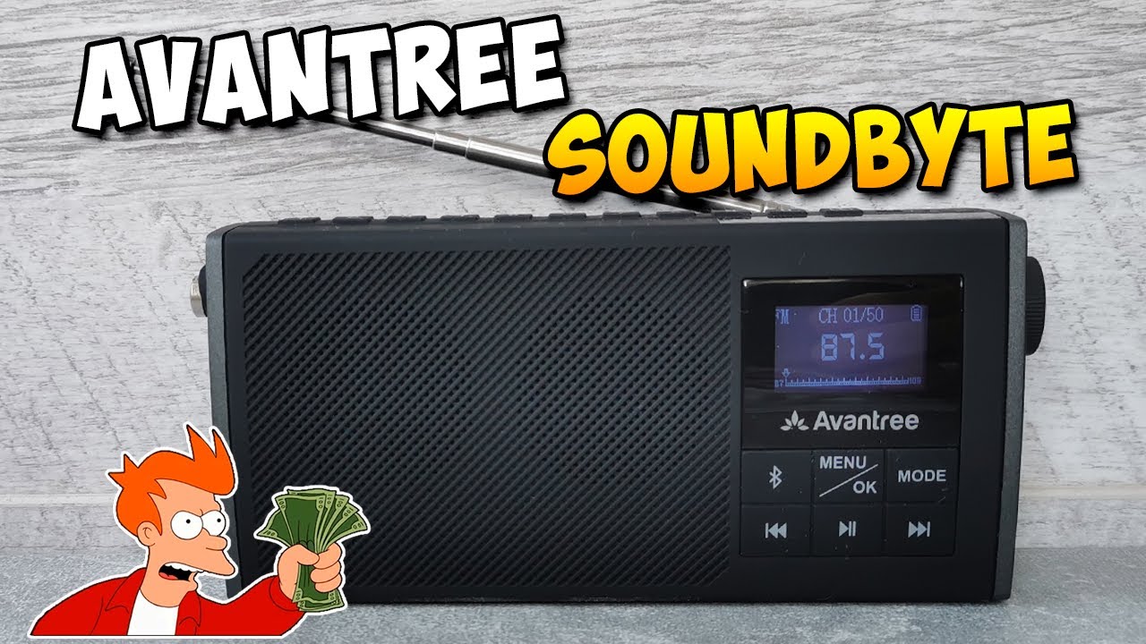 [Обзор] Хороший радиоприемник Avantree Soundbyte | FM радио и blueooth колонка!