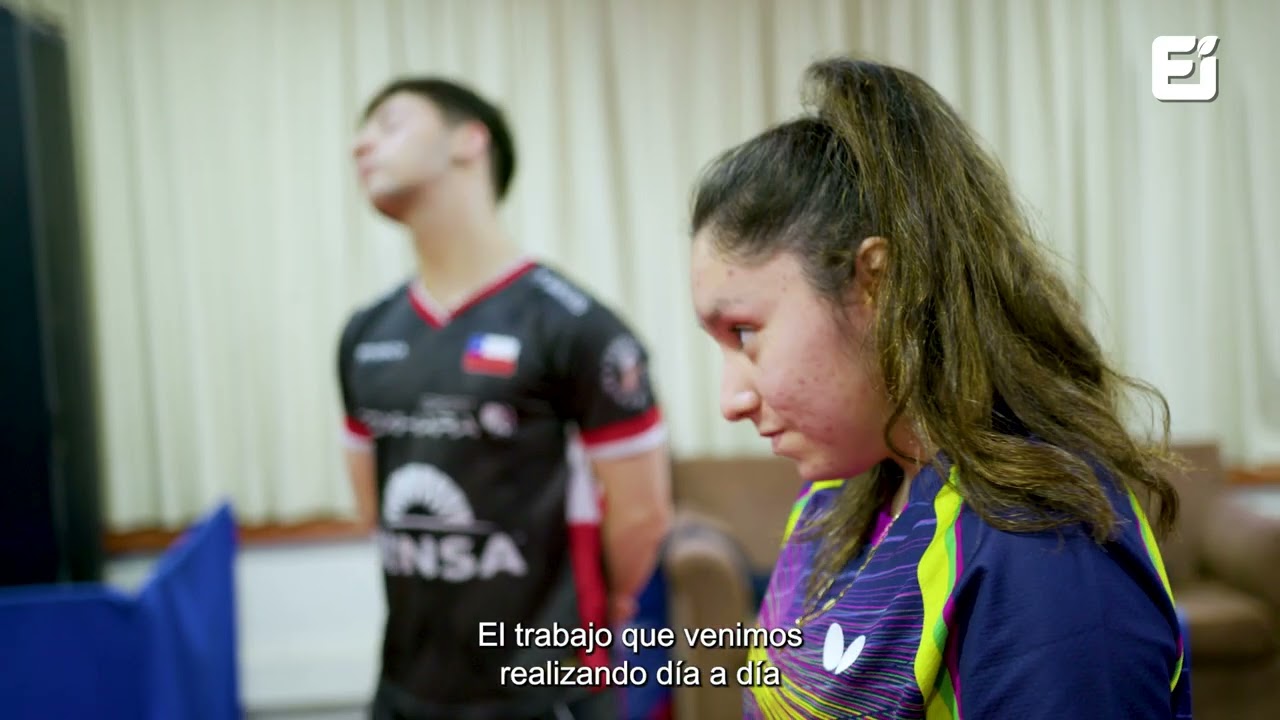Florencia Pérez, Tenimesista paralímpica auspiciada por Empresas Iansa