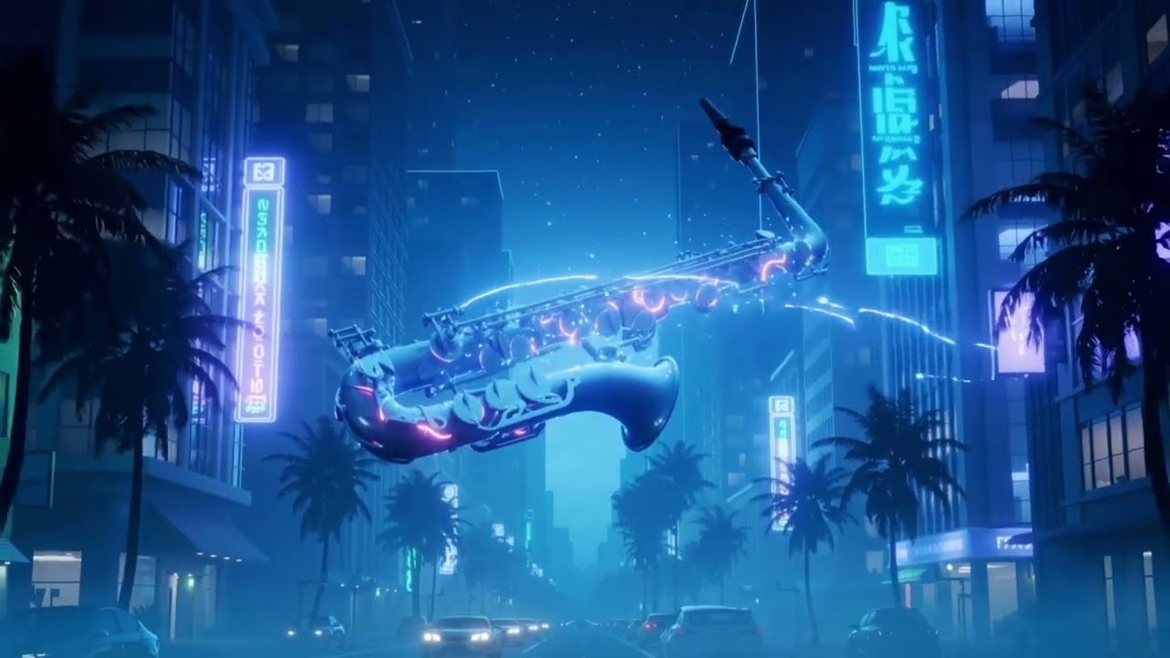 Deep Techno Night Drive Mix — Hypnotic Sax Afterhours
