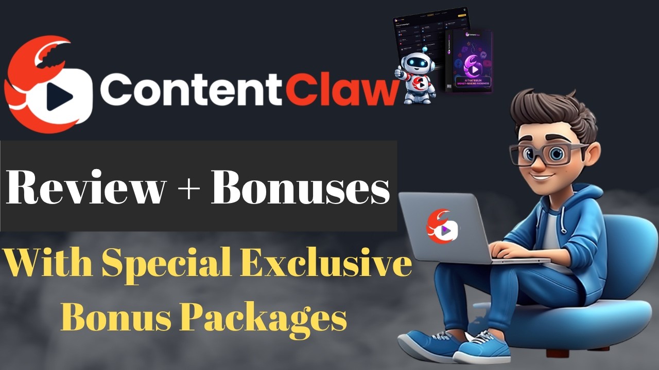 ContentClaw Review + Walkthrough + Demo + Bundle + OTOs + Bonuses | Content Claw Review