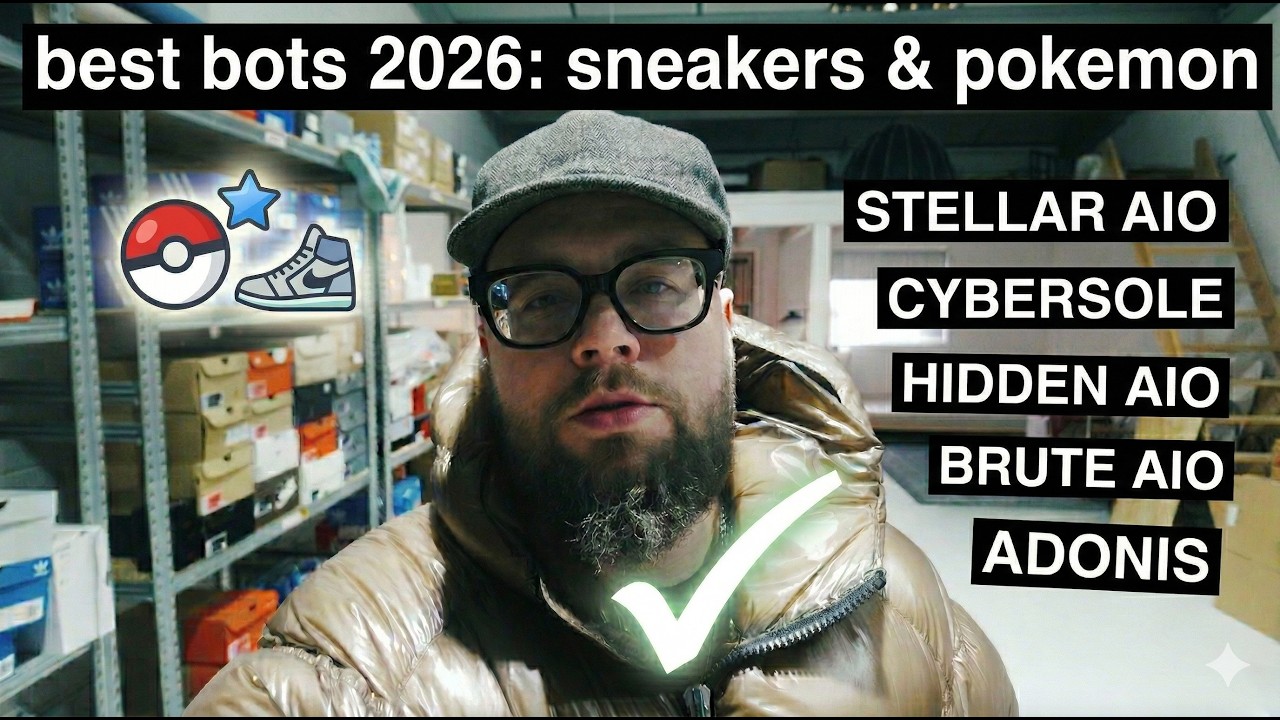 Лучшие боты для кроссовок и покемонов в 2026 году (Stellar, Cyber, Hidden и другие)