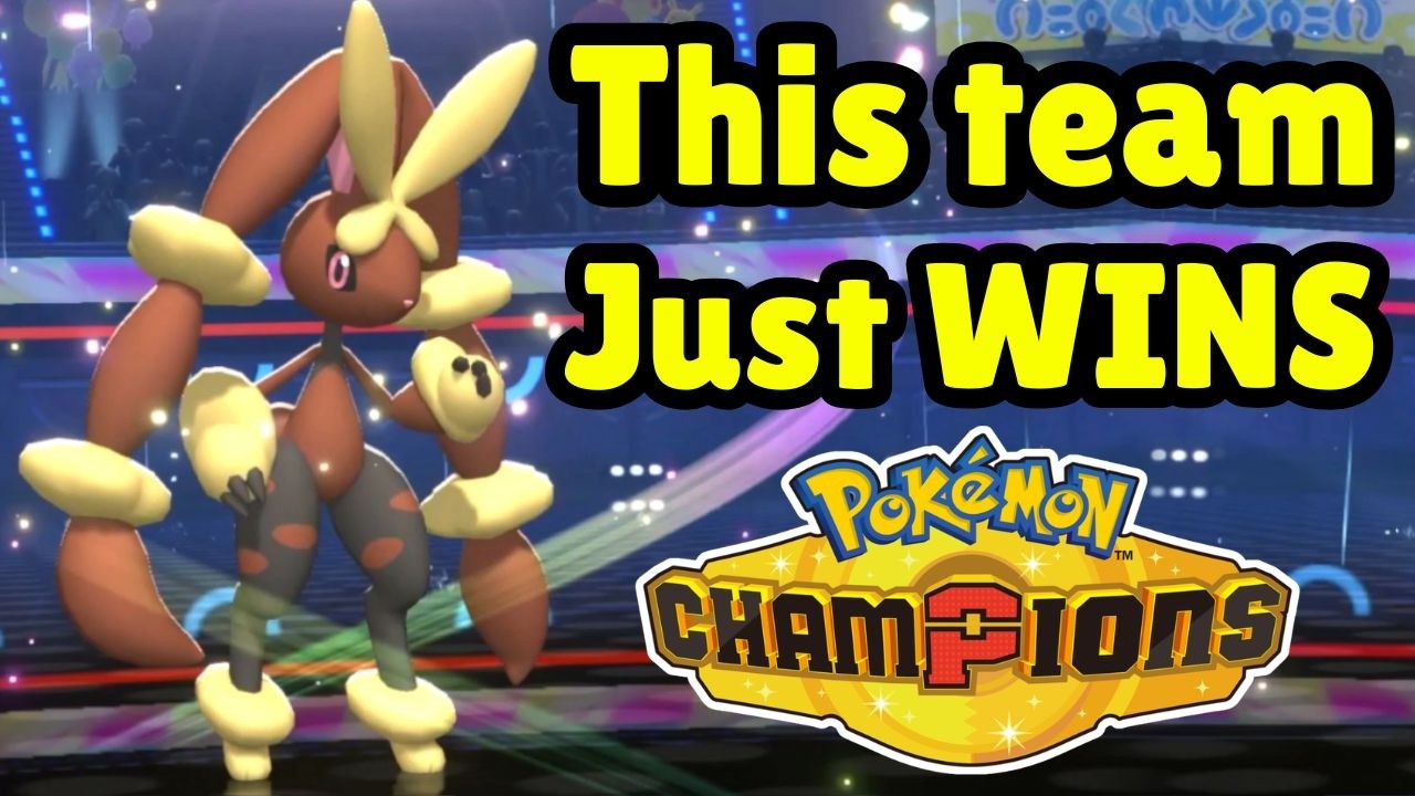 This Mega Lopunny Team Surprised Me! Pokemon Champions Ranked Competitive Battles!