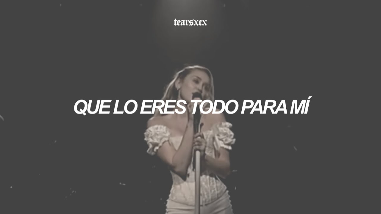 Miley Cyrus - I Would Die For You (español + live)