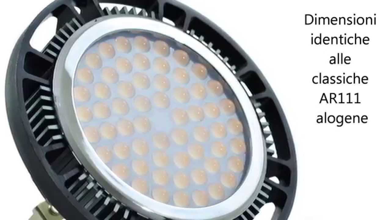 Faretto LED AR111 da 12W