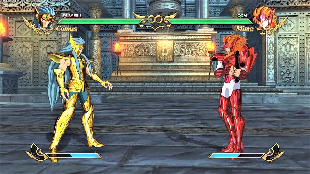 Aquarius Camus vs Benetnasch Mime (Hardest AI) - Saint Seiya: Soldiers' Soul