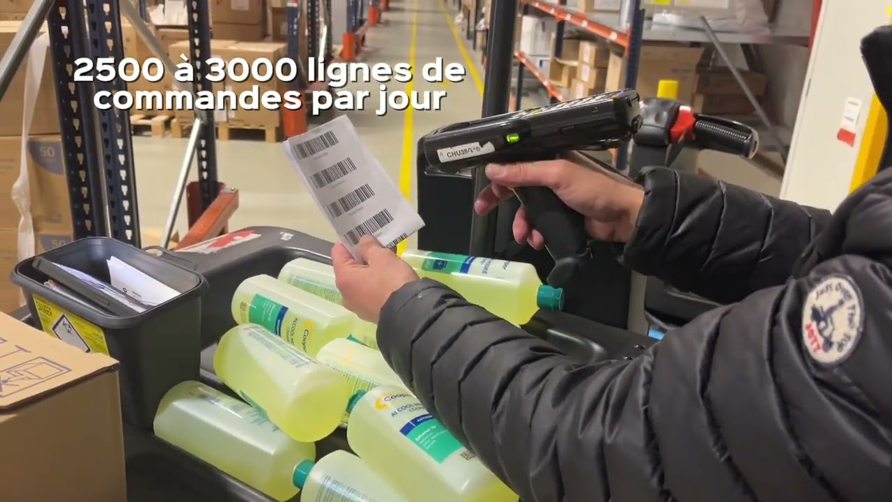 Visite de la Plateforme logistique et pharmaceutique de Domène - CHU Grenoble Alpes