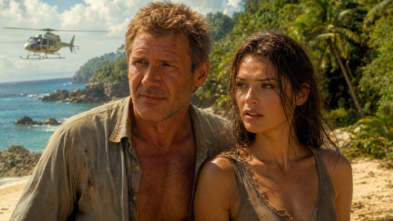 Perdidos en una isla salvaje y obligados a sobrevivir juntos | Harrison Ford