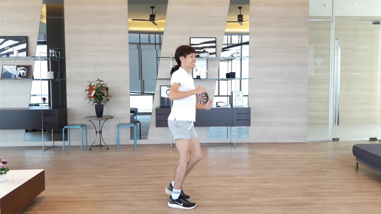 เต้นง่ายๆสไตล์ครูเล่#ริมฝั่งน้ำ