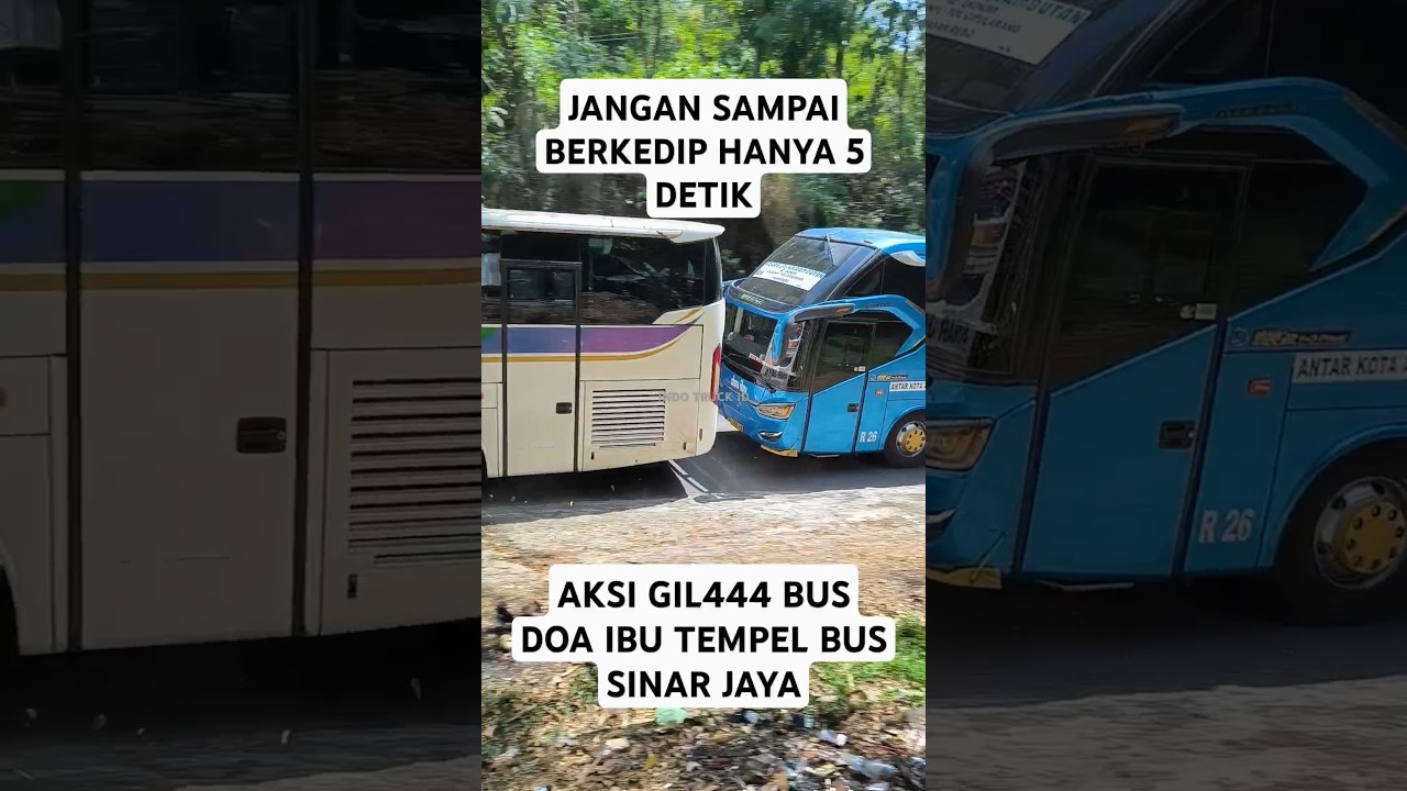 Asli No Edit Edit, Bus Doa Ibu Tempel Sinar Jaya 