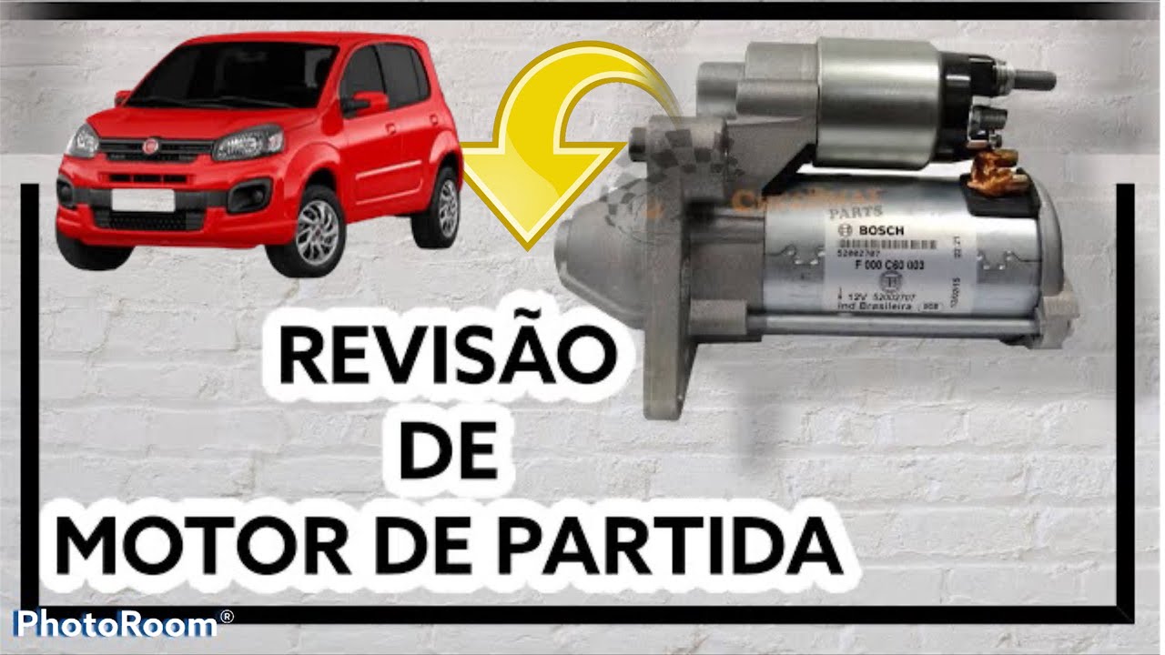 FIAT UNO - MOTOR DE PARTIDA COM BARULHO NO BENDIX