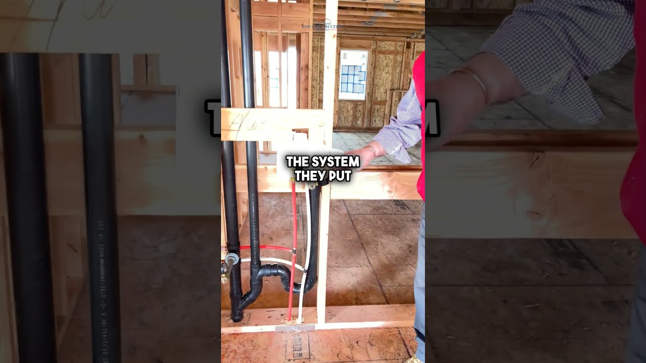 Plumbing Rough Air Pressure Test in New Construction