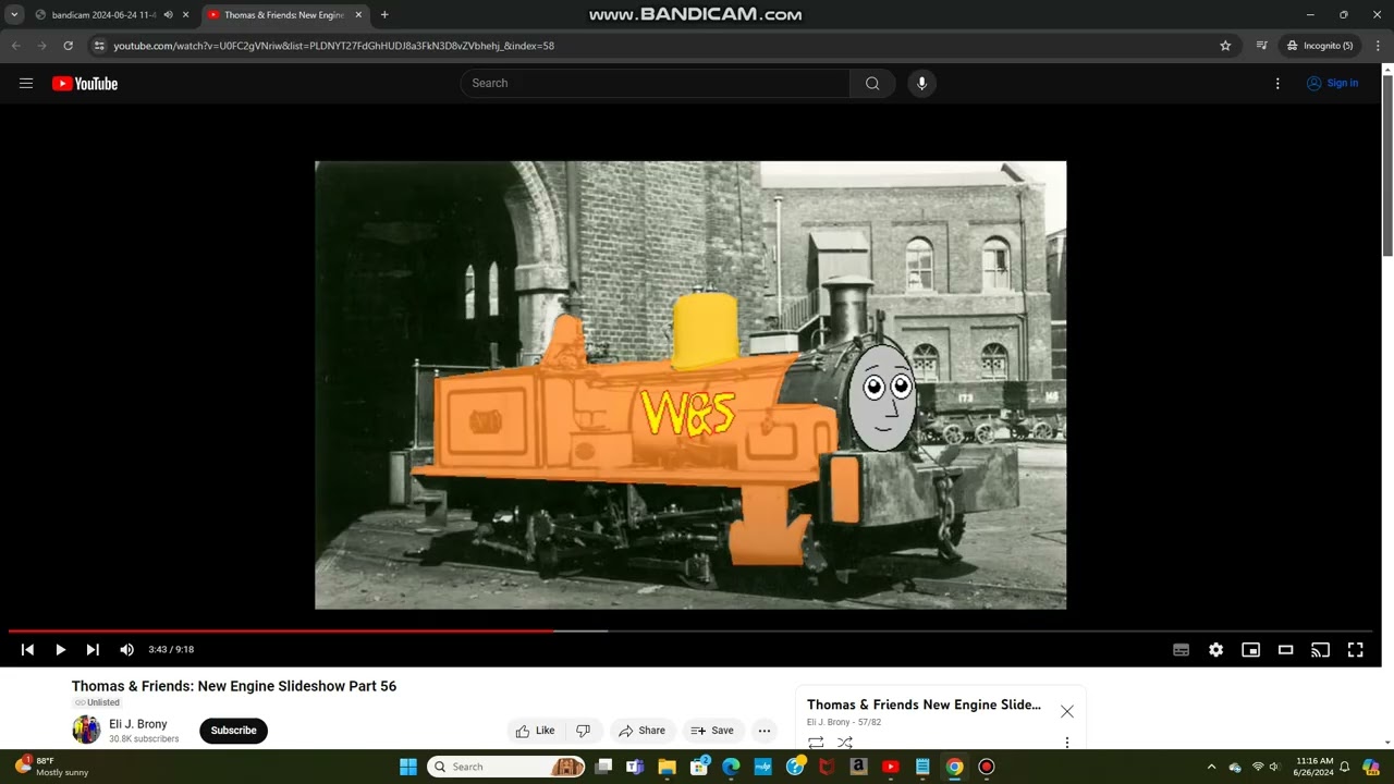 TomWood555 as Jake the W&S Railway Tank Engine (UK/US)