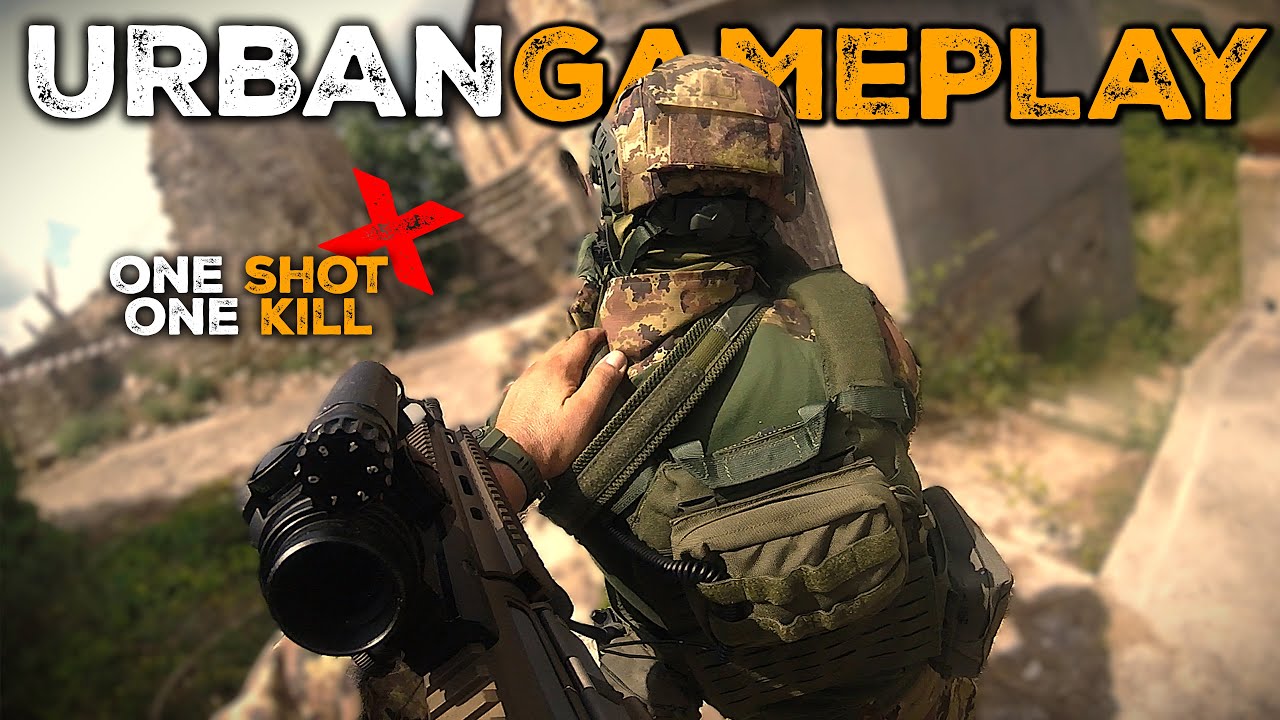 Urban GamePlay AIRSOFT | One Shot one Kill #gameplay #airsoft #softair #milsim #urban