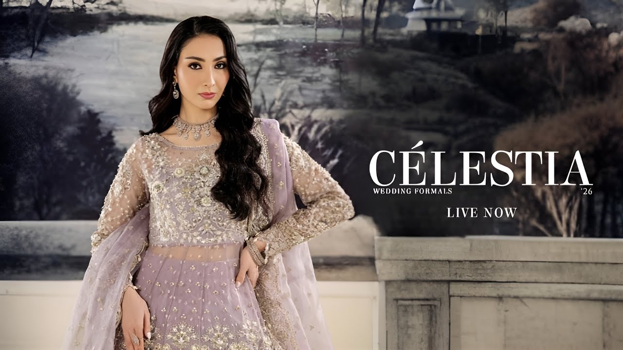 Saad Shaikh Celesita Wedding Formals 2026 | Saad Shaikh Luxury Formal Unstitched Collection 2026