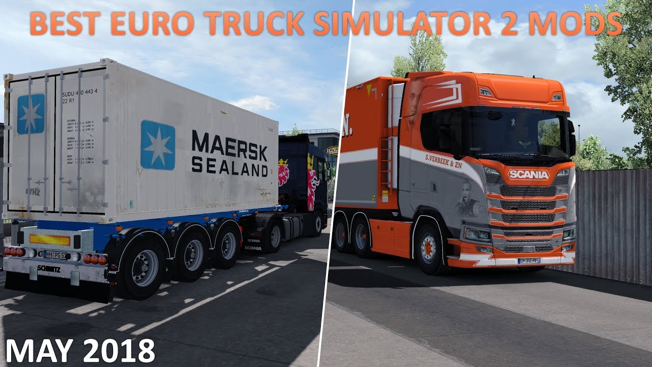 Top 10 Best Mods for Euro Truck Simulator 2 - May 2018