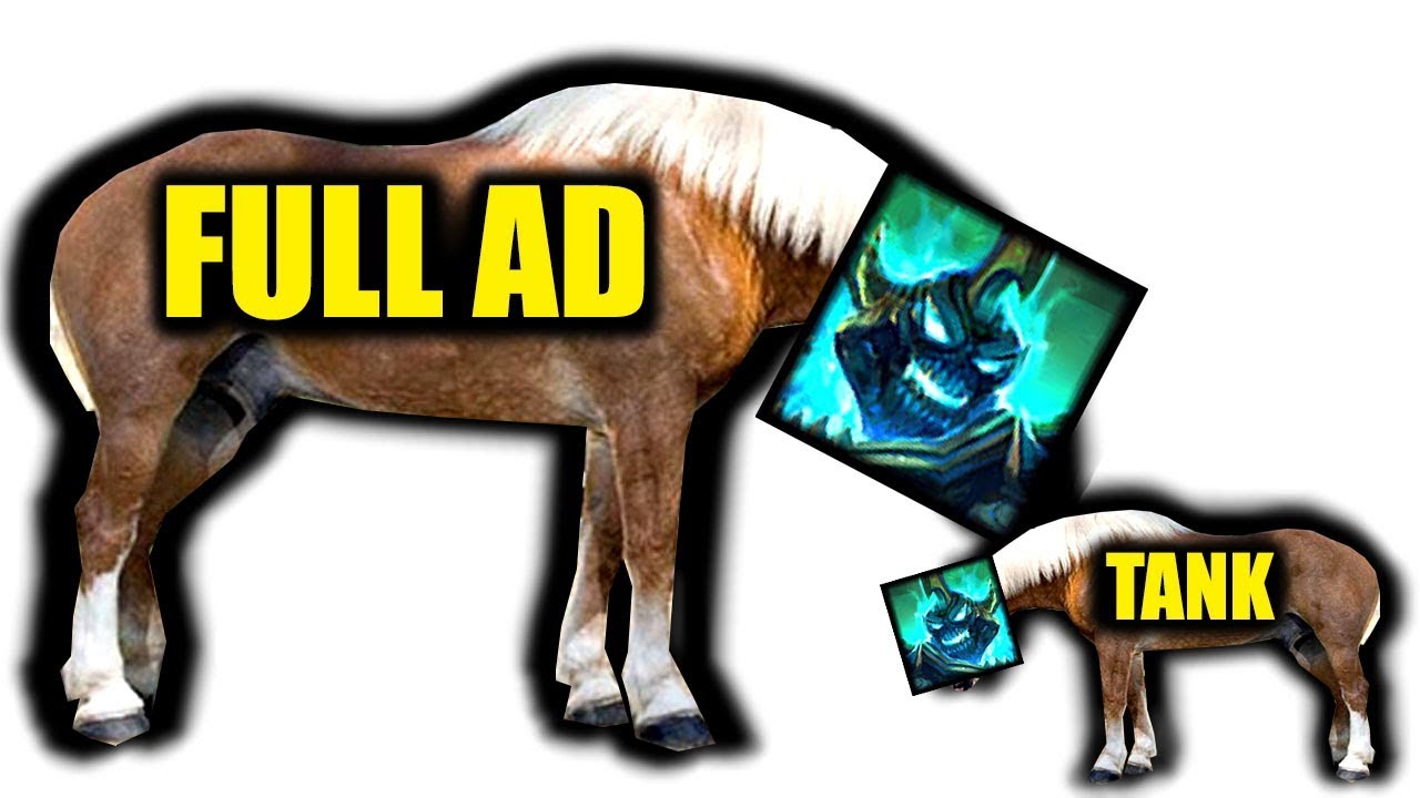 DONT GO TANK, GO FULL AD!! - 1200 DAMAGE HECARIM - League of Legends One-Shot Montage